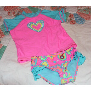 OKIE DOKIE SWIMSUIT-SIZE 3T-PINK